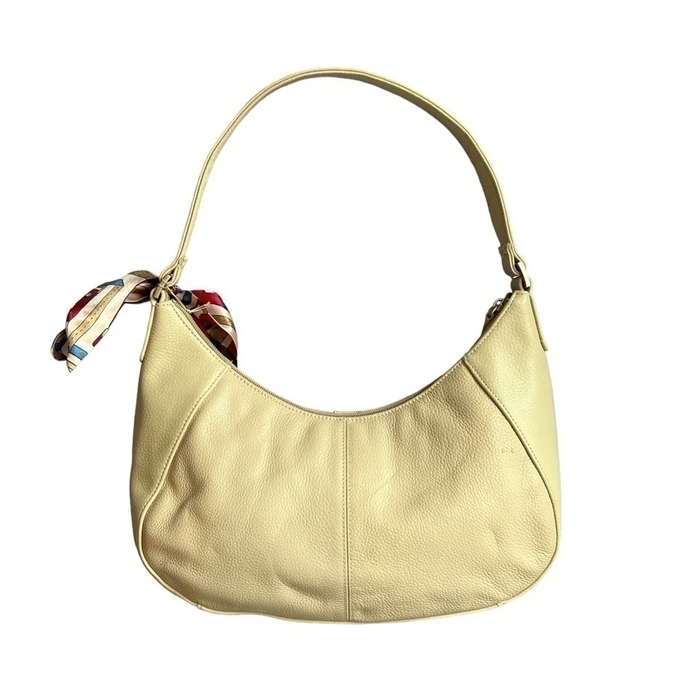 EUC MOSSIMO GENUINE LEATHER HANDBAG SMALL SATCHEL PURSE